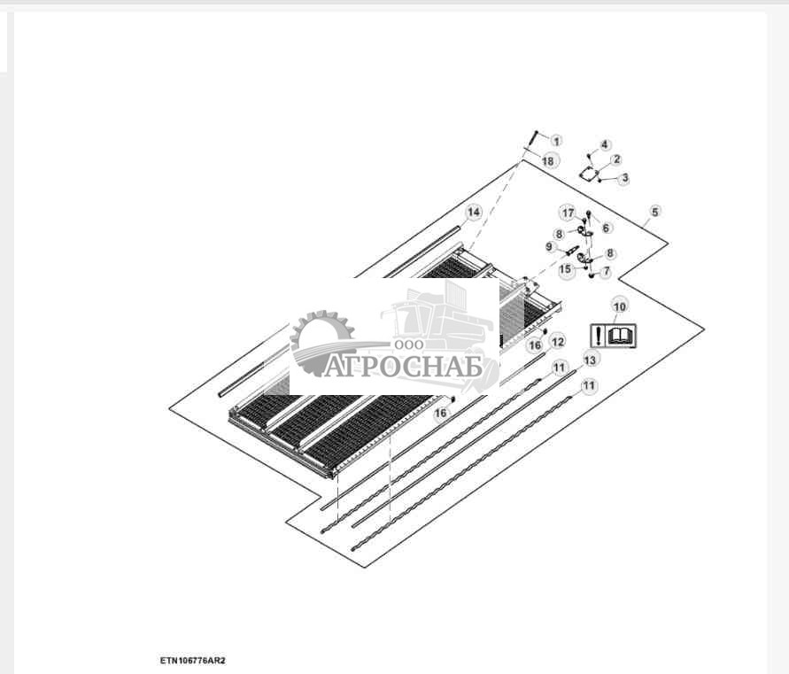 Стандартные нижние решета для зерна, универсальные, с ручным регулированием 